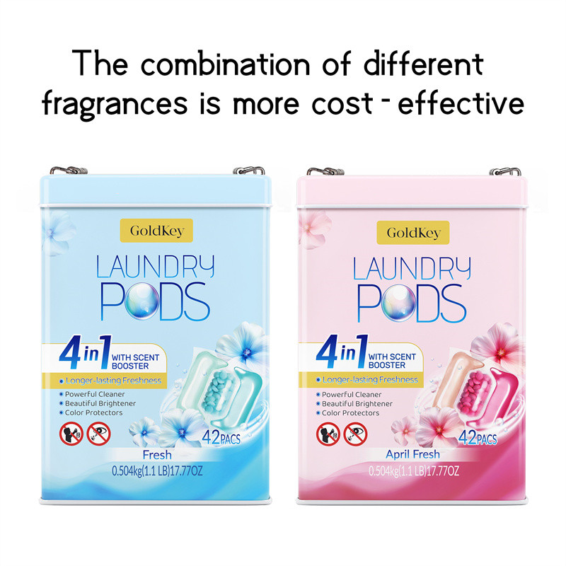 liquid laundry detergent pods