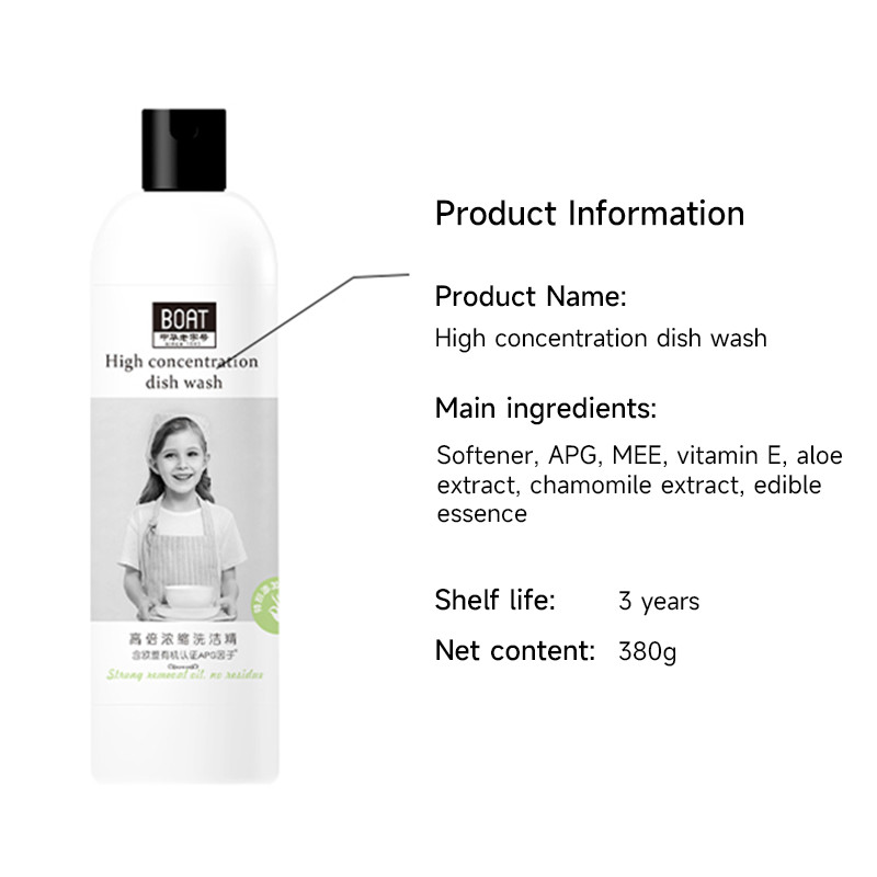 concentrate dishwashing liquid